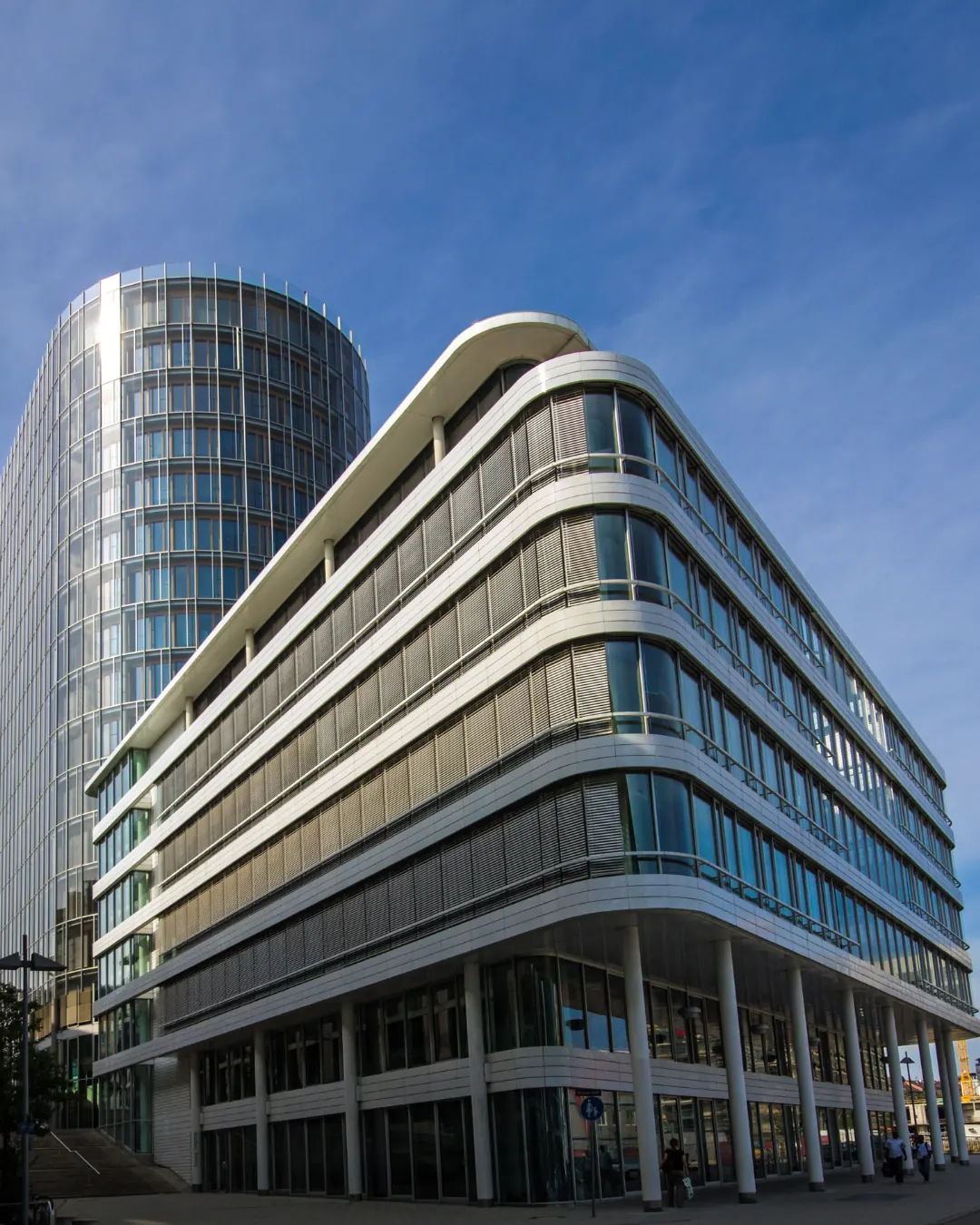 A modern office building